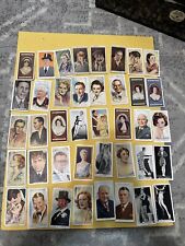 50 x Celebs/famous/film/radio Cigarette/tobacco Cards Random Lot 1920’s-30’s picture