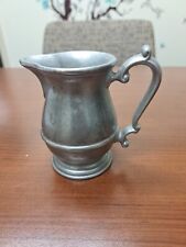 Vintage Pewter Pitcher Small 4