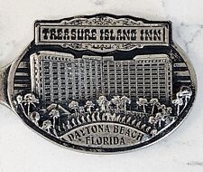 Treasure Island Inn -Daytona Beach,  Florida Metal SOUVENIR Keychain Keyring picture
