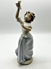 Charming Vintage 1981 NAO LLADRO Girl Releasing Dove Figurine Retired RARE picture