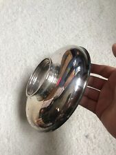 Vintage 1970s WM Rogers Silver plated Round Serving Dish Bowl Footed 9