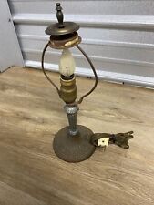 Antique Pittsburgh Lamp Brass and Glass Co NO  Shade PLB&G Pilabrasgo Spelter picture