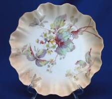 EARLY ROYAL DOULTON SCALLOPED PLATE WITH BLACKBERRY BRAMBLES picture