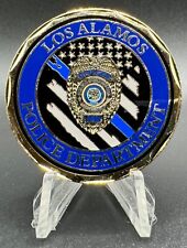 Los Alamos New Mexico Police Department Officer History & Service Challenge Coin picture
