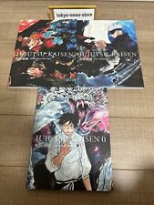 Jujutsu Kaisen Key Animation Limited Art Book Vol.0 & 1 & 2 SET Gege Akutami JP picture