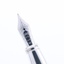 Rare YARD・O・LED Fountain Pen Viceroy Grand Burley sterling silver Nib M 18K JP picture