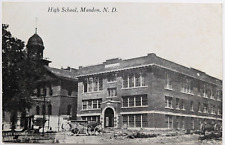 High School, Mandan North Dakota ND Antique Vintage Postcard Undivided Back picture