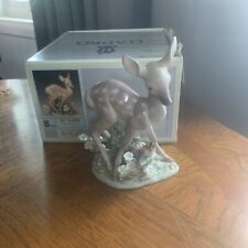 Lladro RARE Faun Lying Down W/Butterfly #5673 With Original Box picture
