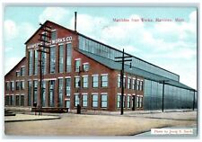 c1910's Manistee Iron Works Building Manistee Michigan MI Antique Postcard picture