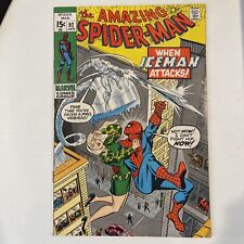 Look Amazing Spider-Man # 92 - 1st Spidey vs. Iceman Glossy Higher Grade. picture
