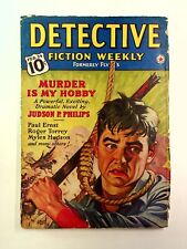Detective Fiction Weekly Pulp Feb 24 1940 Vol. 135 #1 GD/VG 3.0 picture