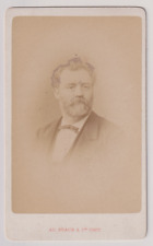 CDV A.D. Braun in Paris - Portrait of a Man - Vintage Albumen Print c.1872/74 picture