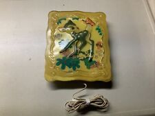 Vintage 1950-60s Disney Light Lamp Wall Plaque Celluloid Metal Bambi Rare picture