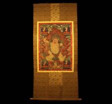 Wonderful Rare Tibet Tibetan Old Buddhism Thangka Tangka Vajrapani Chakna dorje picture