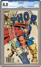 Thor #337N Newsstand Variant CGC 8.0 1983 3919919002 1st app. Beta Ray Bill picture