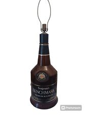 Lamp Vintage Seagram's Benchmark Bourbon Bottle Lamp W/ Some Original Mixer Kit picture