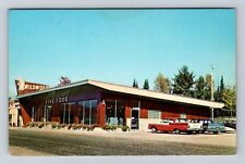 Hermansville MI- Michigan, Wildwood Truck Stop, Antique, Vintage Postcard picture