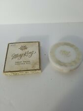 Vintage Compact Mary King Smart Finish Powder Pat Make Up NOS picture