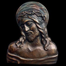Jesus Christ Wall sculpture plaque in Bronze Finish picture