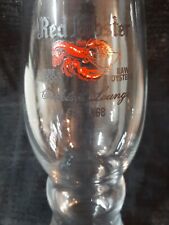 Vintage Red Lobster Cocktail Lounge Est 1968 Tall Bar Glass  picture