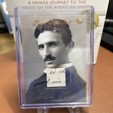 Pieces Of The Past 2023 Nikola Tesla Written Relic 🔥⚡️🗼💡 picture
