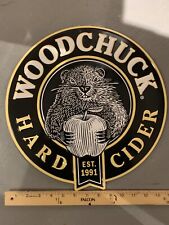 Woodchuck Cider Tin Tacker Sign NEW Not Neon LED Or Tap Knob picture
