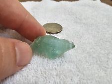 Blue Aquamarine From Madagascar, Etched, Double Terminated, No Damage picture
