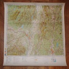 Authentic Soviet Army Military Topographic Map Albany, Springfield New York USA picture