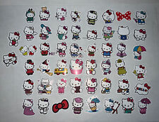 50 PC HELLO KITTY STICKERS Set Sanrio Cupcake Cupid Family Baby Bows picture