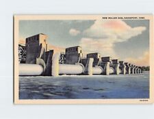 Postcard New Roller Dam Davenport Iowa USA picture