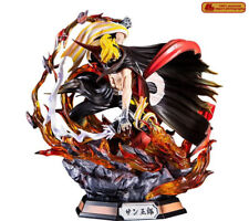 Anime OP Vinsmoke Sanji Soba Mask Germa 66 Black Figure Statue Toy Gift Collect picture