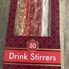 50 Swizzle Sticks Drink Stirrers picture