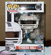 TYREEK HILL #180 - MIAMI DOLPHINS - FUNKO POP + Box Protector  picture