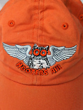 Vintage Hooters Air Airline Airplane Official Product Orange Embroidered Cap Hat picture