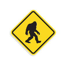 Bigfoot Crossing Vinyl Sticker picture