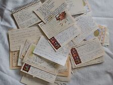 Vintage Handwritten Recipe Cards Notes Grandma's Secret Recipes Grannycore  picture