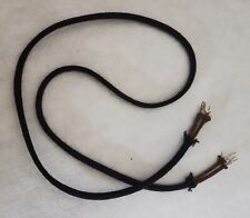 BLACK Antique Telephone Replacement Receiver Cloth Cord Only 36