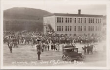 Corner Brook NL  Memorial Day July 1 1929 Dominion Day Unused RPPC Postcard F89 picture