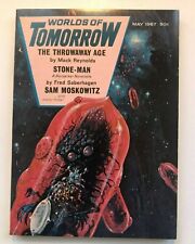 WORLDS of TOMORROW SABERHAGEN MAY 1967 COVER by CHAFFE VINTAGE SCI FI picture