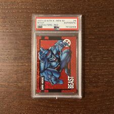 KITH X-Men Asics PSA Card Beast 1/100 Red Hologram Upper Deck picture