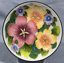 J. McCall Blue Sky Spring Floral Ceramic 8