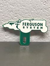 FERGUSON System Metal Plate Topper Farm Gas Oil Agriculture Tractor Sign Diesel picture