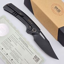 WE Knife Co Nefaris Folding Knife Titanium & Copper Foil Carbon Fiber 20CV Blade picture