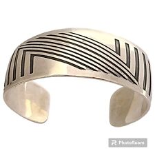 RARE VINTAGE MAG (Metal Arts Group) STERLING SILVER BRACELET CUFF picture