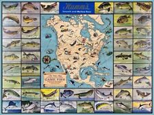 Hamm's Beer - Game Fish of the Americas NEW METAL SIGN: 12x16