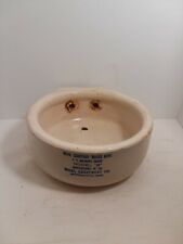 Antique Ideal Sanitary Water Bowl Stoneware Original model B morristown min mn picture