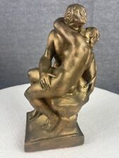 kissing couple statue Nude Bronze 10