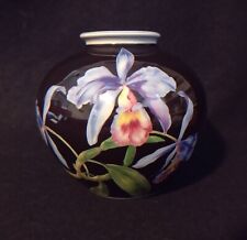 Vintage Porcelain Cattleya Orchid Rosenthal Vase - MADE IN US ZONE GERMANY picture