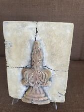 “SID DICKENS STYLE MEMORY BLOCK TILE SCONCE CERAMIC POMPPEII SERIES 6W 8H 1.5 D picture