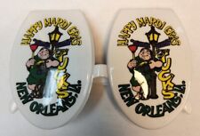 Mardi Gras Toilet Seat Sunglasses New Orleans L.A. Krewe of Tucks Funny Beer Bar picture